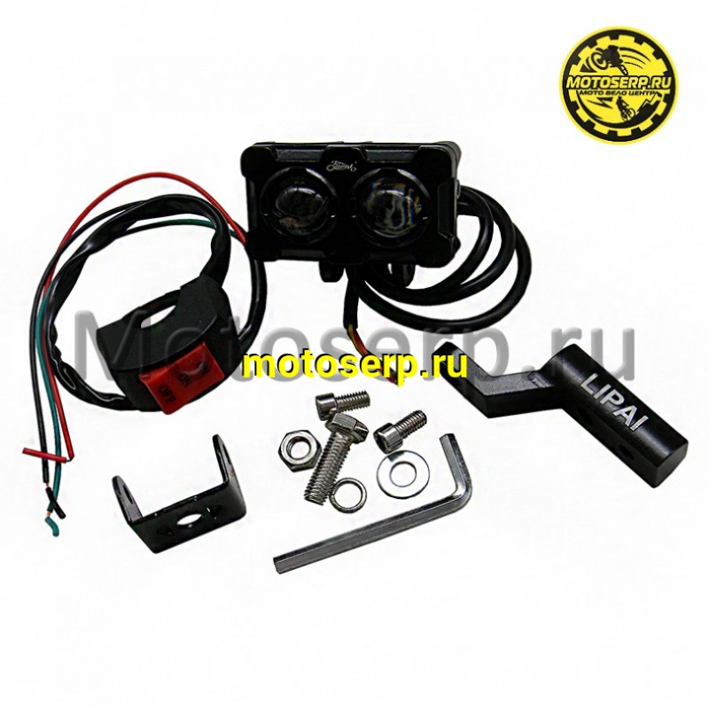 Купить  Фара, Светодиодная оптика прямоугольная, 70‑40mm, 9‑60V, IP67, белый/желтый свет (ANKON 032158 купить с доставкой по Москве и России, цена, технические характеристики, комплектация фото  - motoserp.ru