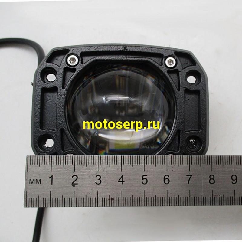 Купить  Фара, Светодиодная оптика прямоугольная, 80‑65mm, 12‑80V, IP67, белый/желтый свет (ANKON 032159 купить с доставкой по Москве и России, цена, технические характеристики, комплектация фото  - motoserp.ru