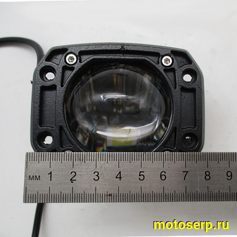 Купить  Фара, Светодиодная оптика прямоугольная, 80‑65mm, 12‑80V, IP67, белый/желтый свет (ANKON 032159 купить с доставкой по Москве и России, цена, технические характеристики, комплектация фото  - motoserp.ru