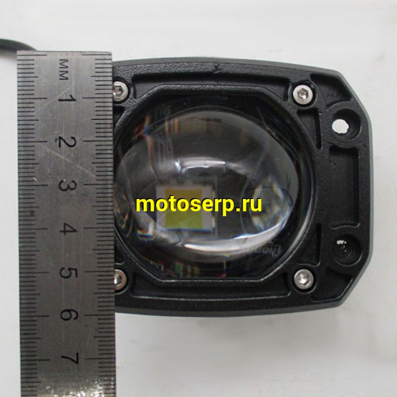 Купить  Фара, Светодиодная оптика прямоугольная, 80‑65mm, 12‑80V, IP67, белый/желтый свет (ANKON 032159 купить с доставкой по Москве и России, цена, технические характеристики, комплектация фото  - motoserp.ru