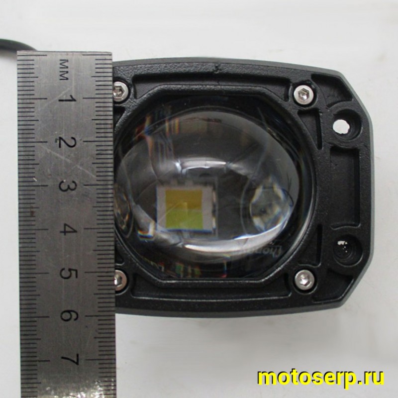 Купить  Фара, Светодиодная оптика прямоугольная, 80‑65mm, 12‑80V, IP67, белый/желтый свет (ANKON 032159 купить с доставкой по Москве и России, цена, технические характеристики, комплектация фото  - motoserp.ru