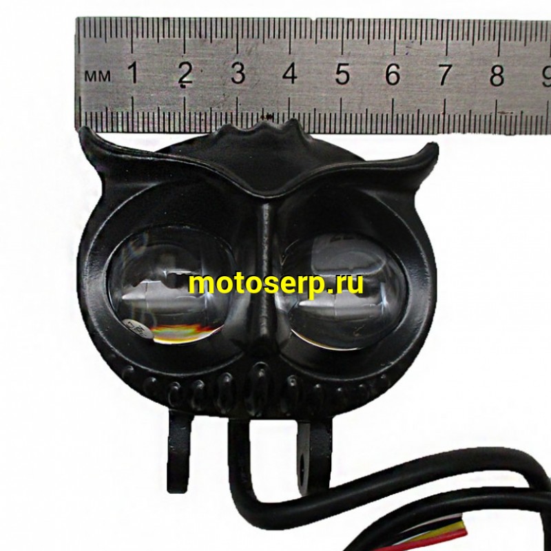 Купить  Фара, Светодиодная оптика (филин) 65‑53mm, 9‑60V, IP67, белый/желтый свет (ANKON 032157 купить с доставкой по Москве и России, цена, технические характеристики, комплектация фото  - motoserp.ru