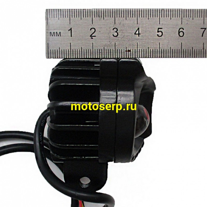 Купить  Фара, Светодиодная оптика (филин) 65‑53mm, 9‑60V, IP67, белый/желтый свет (ANKON 032157 купить с доставкой по Москве и России, цена, технические характеристики, комплектация фото  - motoserp.ru