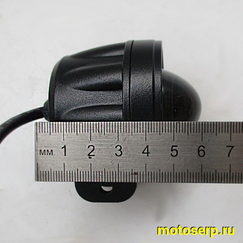 Купить  Фара, Светодиодная оптика круглые, D55, 12‑80V, IP67, белый/желтый свет (пара) (ANKON 032160 купить с доставкой по Москве и России, цена, технические характеристики, комплектация фото  - motoserp.ru
