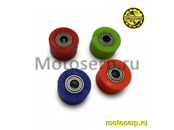 Купить  Ролик успокоителя цепи приводной 420, 428, 520, 530 d-10mm в сборе с подш без кронштейна OTOM (шт) (Кокурин купить с доставкой по Москве и России, цена, технические характеристики, комплектация фото  - motoserp.ru