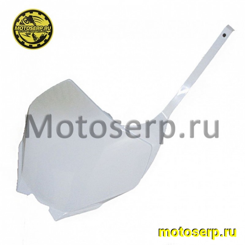 Купить  Щиток номерной (стартовый) мотоцикла, пластик вместо фары, питбайк (универсальный)  пластик вместо фары #3 (шт) (ML 12428 купить с доставкой по Москве и России, цена, технические характеристики, комплектация фото  - motoserp.ru