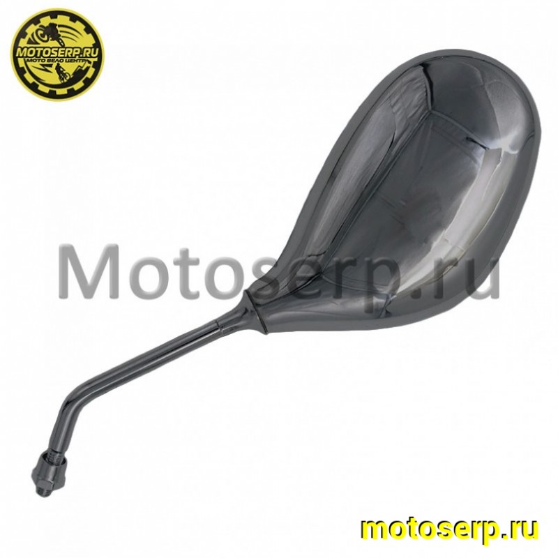 Купить  Зеркала (d-8mm, прав резьба) овал пласт. (бобовидные, хром) (пар.) (MM 33644 купить с доставкой по Москве и России, цена, технические характеристики, комплектация фото  - motoserp.ru