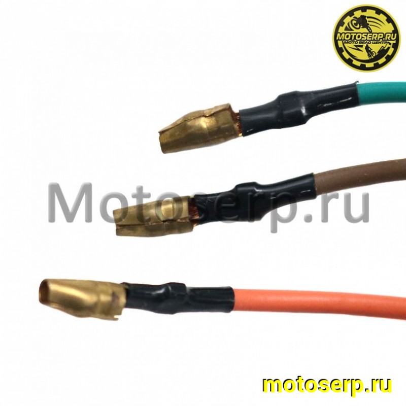 Купить  Зеркала (d-10mm, прав резьба) каплевидные объемные синие (с поворотником) (MM 15806 купить с доставкой по Москве и России, цена, технические характеристики, комплектация фото  - motoserp.ru