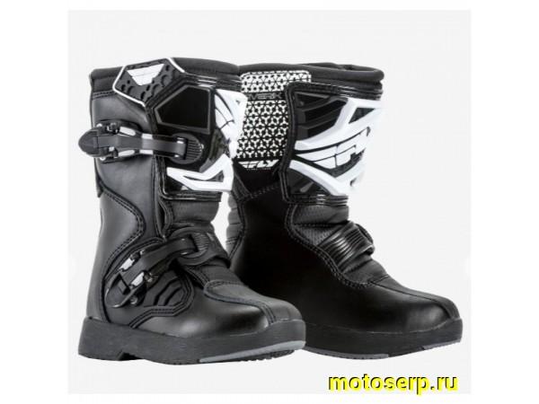 Купить  ====Мотоботы кросс. FLY RACING MAVERIK MX (2018)  р-р 38" черные (Ч/З) (пар) (0 купить с доставкой по Москве и России, цена, технические характеристики, комплектация фото  - motoserp.ru
