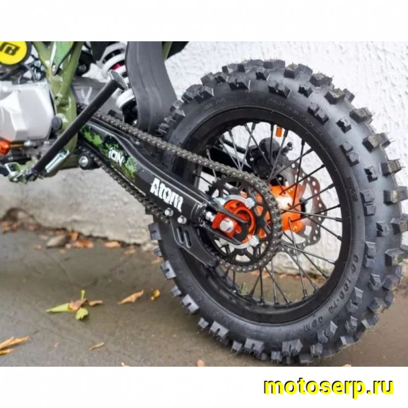 Купить  Питбайк SSSR ATOM ION 125 Green Khaki (шт) купить с доставкой по Москве и России, цена, технические характеристики, комплектация фото  - motoserp.ru