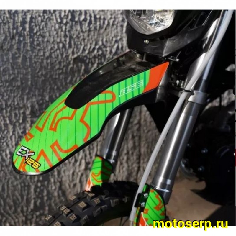 Купить  ====Питбайк BSE EX125 17/14 Green Orange Ant (шт) купить с доставкой по Москве и России, цена, технические характеристики, комплектация фото  - motoserp.ru