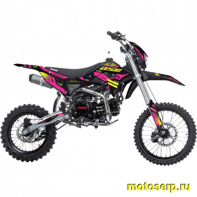 Купить  Питбайк BSE PH 150 19/16 AK47 Yellow 150сс, Мех, эл.ст (шт) купить с доставкой по Москве и России, цена, технические характеристики, комплектация фото  - motoserp.ru