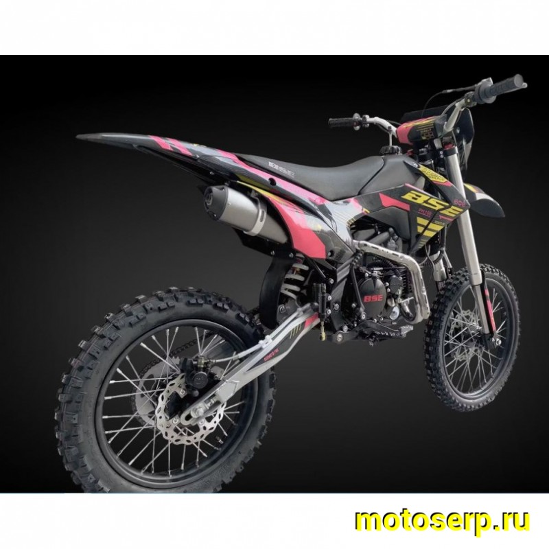 Купить  Питбайк BSE PH 150 19/16 AK47 Yellow 150сс, Мех, эл.ст (шт) купить с доставкой по Москве и России, цена, технические характеристики, комплектация фото  - motoserp.ru