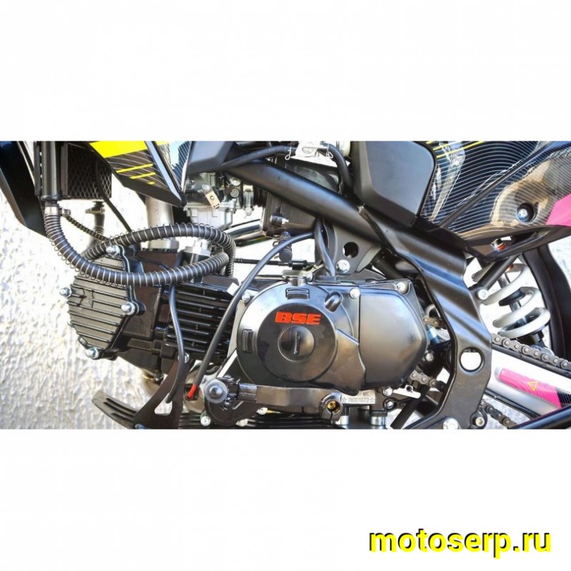 Купить  Питбайк BSE PH 150 19/16 AK47 Yellow 150сс, Мех, эл.ст (шт) купить с доставкой по Москве и России, цена, технические характеристики, комплектация фото  - motoserp.ru