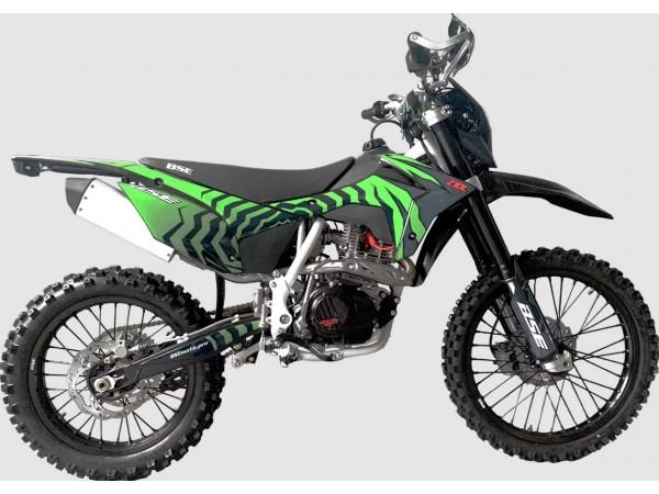 Купить  Мотоцикл Кросс/Эндуро BSE Z10L Green Shake Выпуск 2024г. (спортинв) 4V (шт) (ФОТО купить с доставкой по Москве и России, цена, технические характеристики, комплектация фото  - motoserp.ru