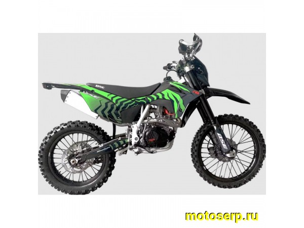 Купить  Мотоцикл Кросс/Эндуро BSE Z10L Green Shake (спортинв) 4V (шт) (ФОТО купить с доставкой по Москве и России, цена, технические характеристики, комплектация фото  - motoserp.ru
