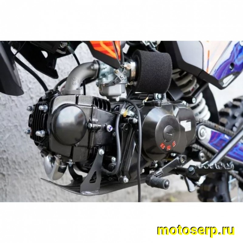 Купить  ====Питбайк BSE EX125 17/14 Blue Orange Ant (шт) купить с доставкой по Москве и России, цена, технические характеристики, комплектация фото  - motoserp.ru