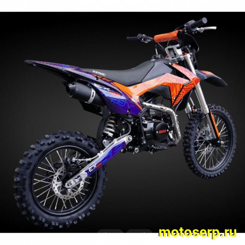 Купить  ====Питбайк BSE EX125 17/14 Blue Orange Ant (шт) купить с доставкой по Москве и России, цена, технические характеристики, комплектация фото  - motoserp.ru