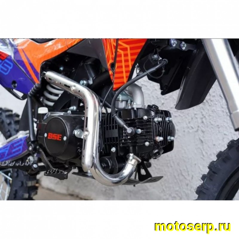 Купить  ====Питбайк BSE EX125 17/14 Blue Orange Ant (шт) купить с доставкой по Москве и России, цена, технические характеристики, комплектация фото  - motoserp.ru