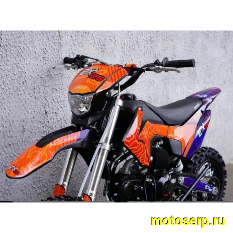 Купить  ====Питбайк BSE EX125 17/14 Blue Orange Ant (шт) купить с доставкой по Москве и России, цена, технические характеристики, комплектация фото  - motoserp.ru