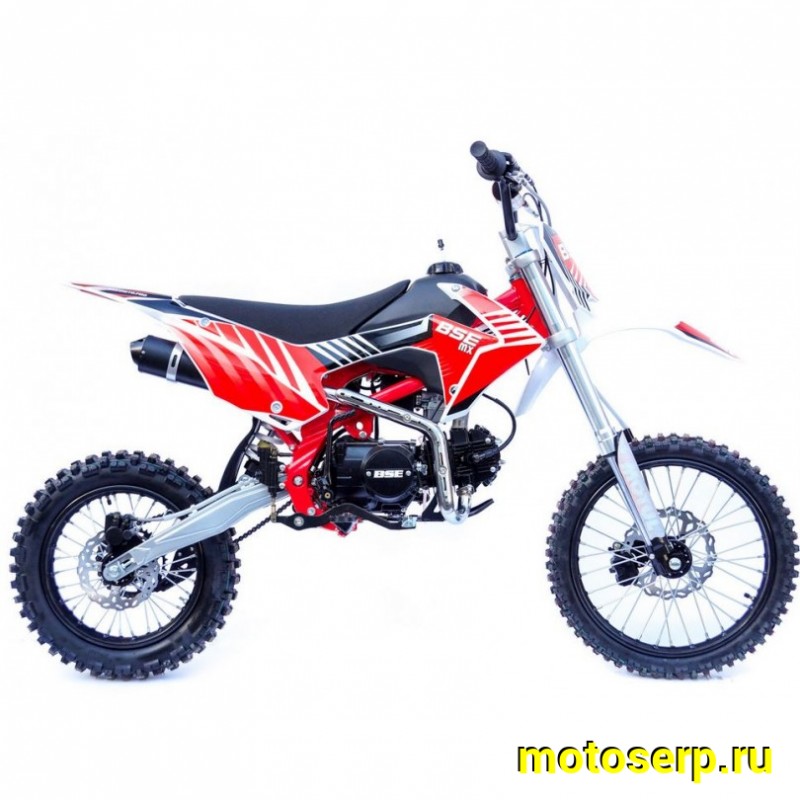 Купить  ====Питбайк BSE MX125 Racing Red (шт) купить с доставкой по Москве и России, цена, технические характеристики, комплектация фото  - motoserp.ru