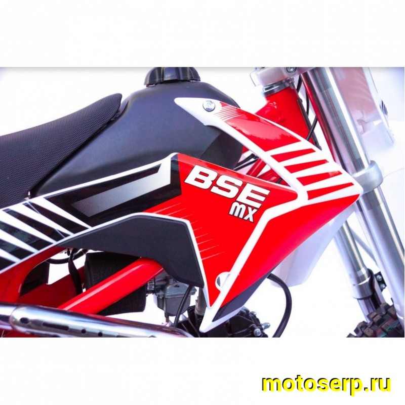 Купить  ====Питбайк BSE MX125 Racing Red (шт) купить с доставкой по Москве и России, цена, технические характеристики, комплектация фото  - motoserp.ru