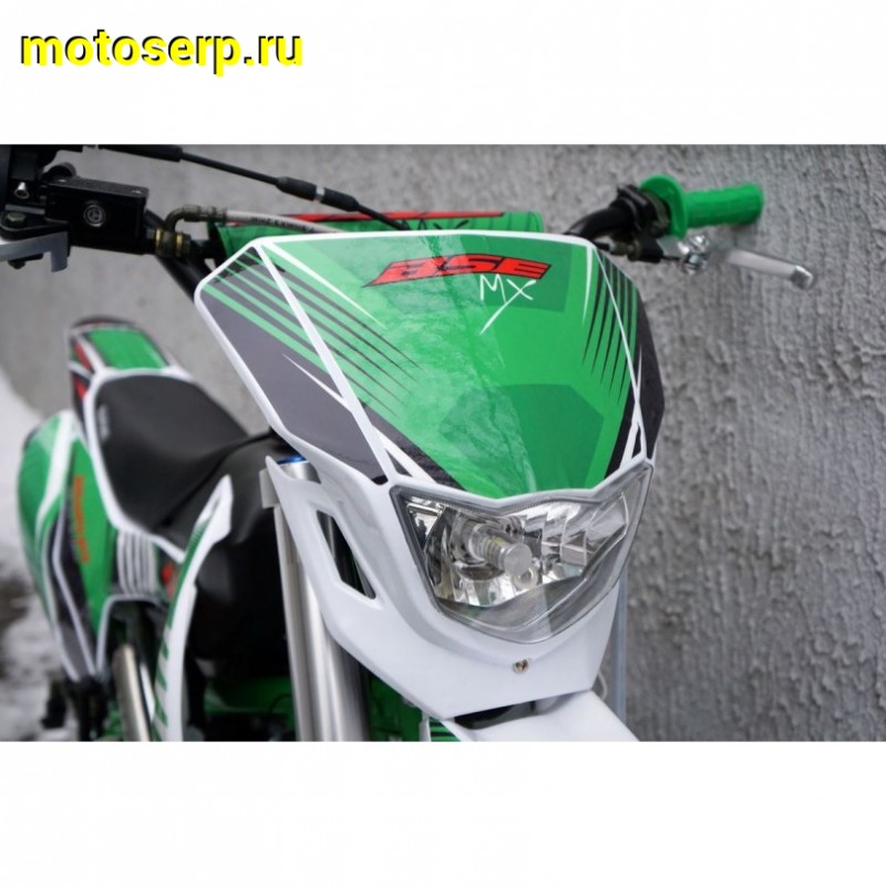 Купить  ====Питбайк BSE MX125 Racing Green (шт) купить с доставкой по Москве и России, цена, технические характеристики, комплектация фото  - motoserp.ru