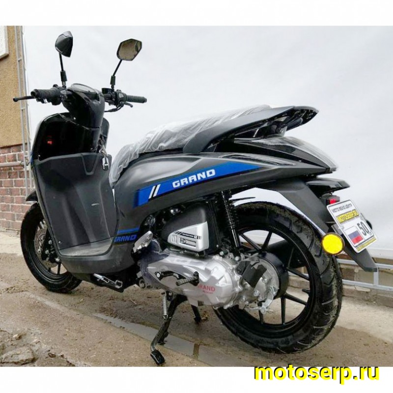 Купить  Скутер Millennium GRAND 50сс 14/14"диск/бар (шт) 01500 (ТехМаркет (0 купить с доставкой по Москве и России, цена, технические характеристики, комплектация фото  - motoserp.ru