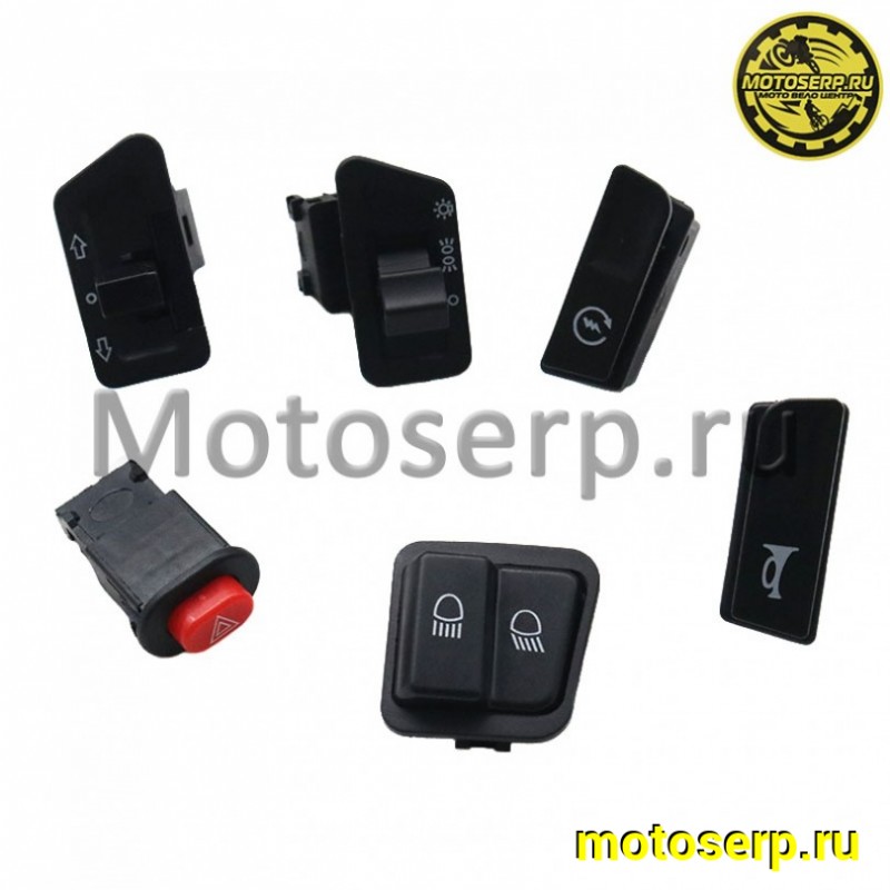 Купить  Кнопки руля (комплект 6 шт) 4T 50/150cc (комп) (ML 2544 (R1 купить с доставкой по Москве и России, цена, технические характеристики, комплектация фото  - motoserp.ru