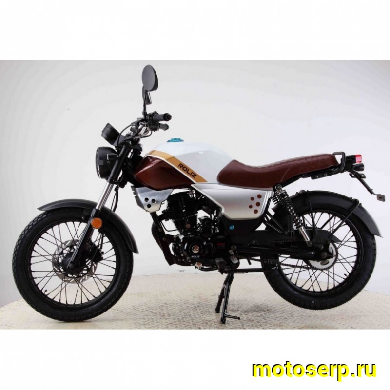 Купить  Мотоцикл ROLIZ BANDITOS 200сс (ЭПТС) 165FML-3,  CG200D-B, 3.0-18" / 3.5-18" (шт) (Roliz (ФОТО купить с доставкой по Москве и России, цена, технические характеристики, комплектация фото  - motoserp.ru