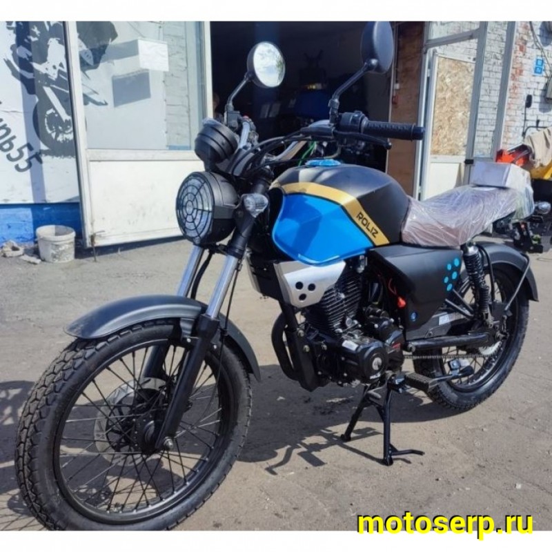 Купить  Мотоцикл ROLIZ BANDITOS 200сс (ЭПТС) 165FML-3,  CG200D-B, 3.0-18" / 3.5-18" (шт) (Roliz (ФОТО купить с доставкой по Москве и России, цена, технические характеристики, комплектация фото  - motoserp.ru