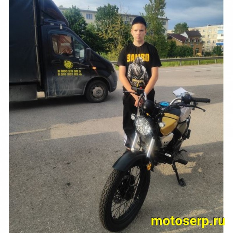 Купить  Мотоцикл ROLIZ BANDITOS 200сс (ЭПТС) 165FML-3,  CG200D-B, 3.0-18" / 3.5-18" (шт) (Roliz (ФОТО купить с доставкой по Москве и России, цена, технические характеристики, комплектация фото  - motoserp.ru