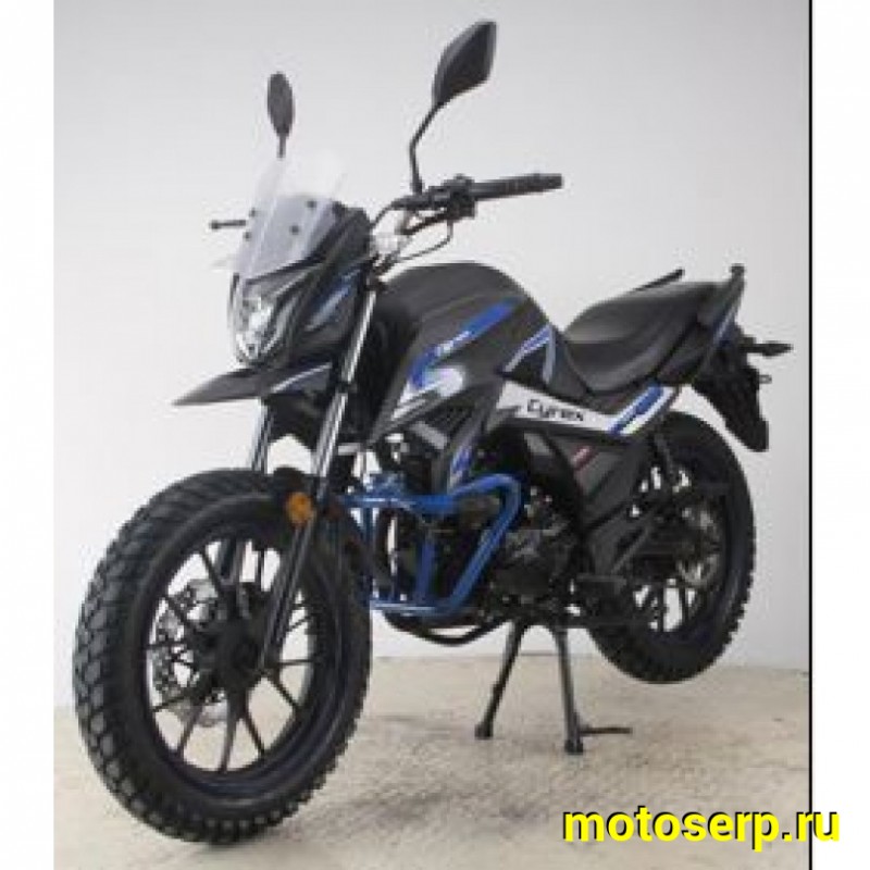 Купить  Мотоцикл ROLIZ CYREX 200сс, (ЭПТС) ZS165FML, CBB200, балансир, 110/90-17", 130/80-17", дуги, слайдеры (шт) (Roliz  купить с доставкой по Москве и России, цена, технические характеристики, комплектация фото  - motoserp.ru