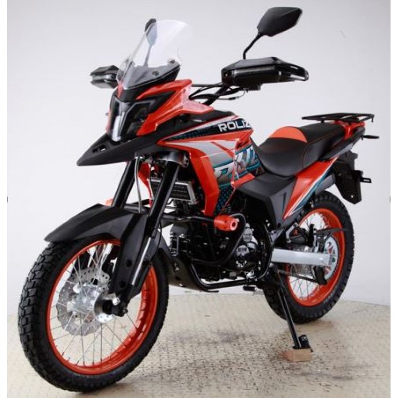 Купить  Мотоцикл внедорожный ROLIZ SPORT-002 300сс, (ЭПТС) Тур-эндуро, YX170FMN, CBB300Y, балансир,  90/90-19, 110/90-18 (шт) (Roliz (ФОТО купить с доставкой по Москве и России, цена, технические характеристики, комплектация фото  - motoserp.ru