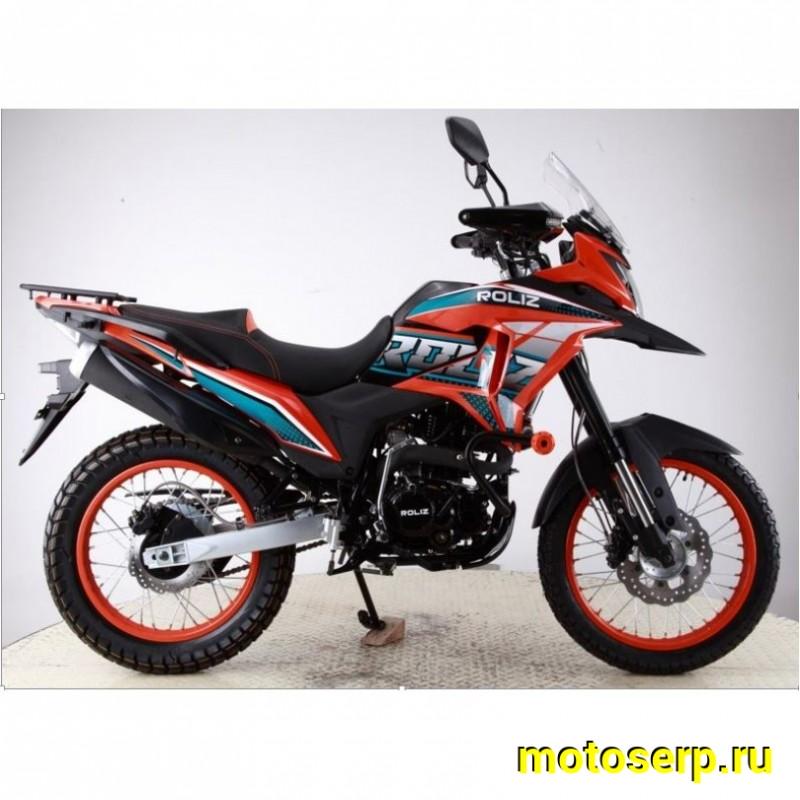 Купить  Мотоцикл внедорожный ROLIZ SPORT-002 300сс, (ЭПТС) Тур-эндуро, YX170FMN, CBB300Y, балансир,  90/90-19, 110/90-18 (шт) (Roliz (ФОТО купить с доставкой по Москве и России, цена, технические характеристики, комплектация фото  - motoserp.ru