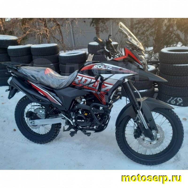 Купить  Мотоцикл внедорожный ROLIZ SPORT-002 300сс, (ЭПТС) Тур-эндуро, YX170FMN, CBB300Y, балансир,  90/90-19, 110/90-18 (шт) (Roliz (ФОТО купить с доставкой по Москве и России, цена, технические характеристики, комплектация фото  - motoserp.ru
