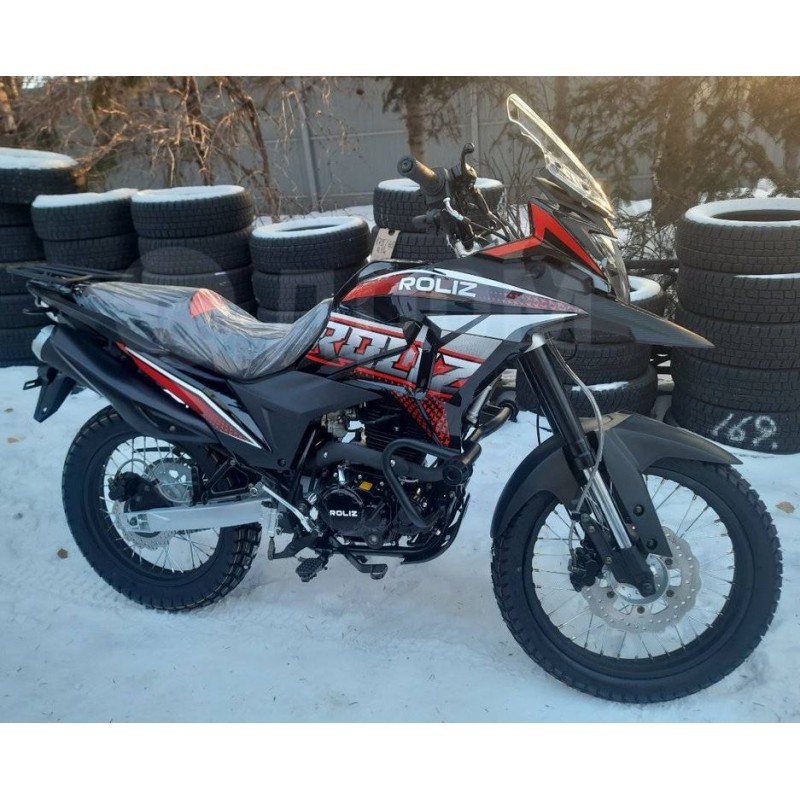 Купить  Мотоцикл внедорожный ROLIZ SPORT-002 300сс, (ЭПТС) Тур-эндуро, YX170FMN, CBB300Y, балансир,  90/90-19, 110/90-18 (шт) (Roliz (ФОТО купить с доставкой по Москве и России, цена, технические характеристики, комплектация фото  - motoserp.ru