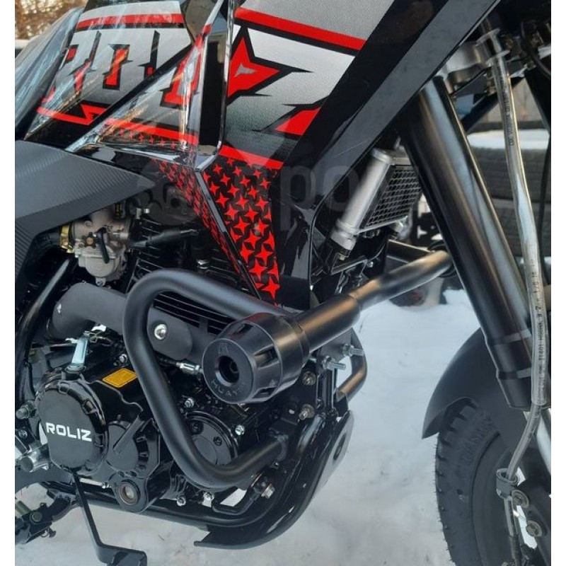 Купить  Мотоцикл внедорожный ROLIZ SPORT-002 300сс, (ЭПТС) Тур-эндуро, YX170FMN, CBB300Y, балансир,  90/90-19, 110/90-18 (шт) (Roliz (ФОТО купить с доставкой по Москве и России, цена, технические характеристики, комплектация фото  - motoserp.ru