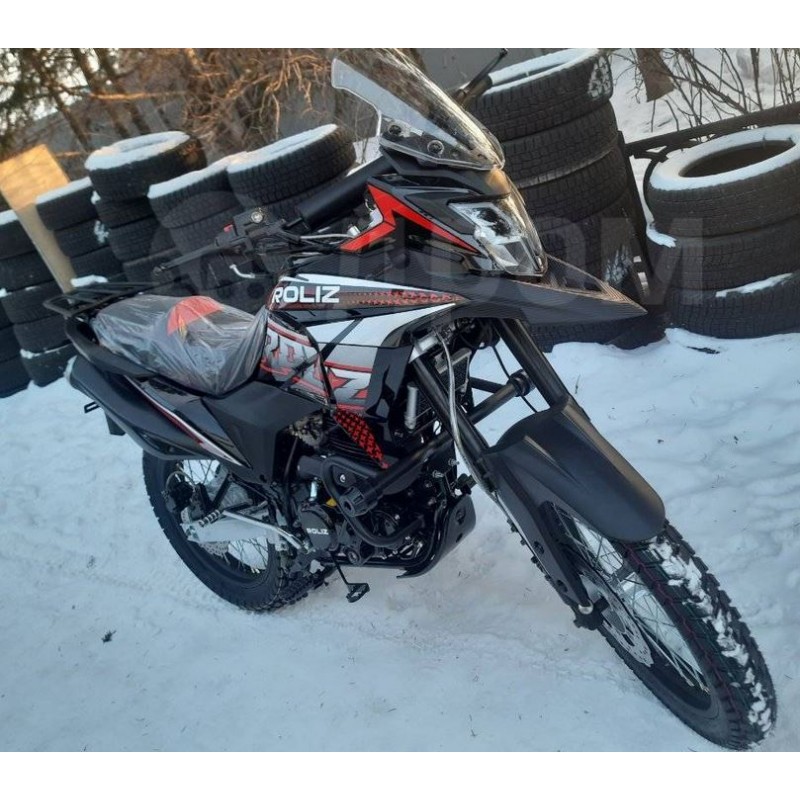 Купить  Мотоцикл внедорожный ROLIZ SPORT-002 300сс, (ЭПТС) Тур-эндуро, YX170FMN, CBB300Y, балансир,  90/90-19, 110/90-18 (шт) (Roliz (ФОТО купить с доставкой по Москве и России, цена, технические характеристики, комплектация фото  - motoserp.ru