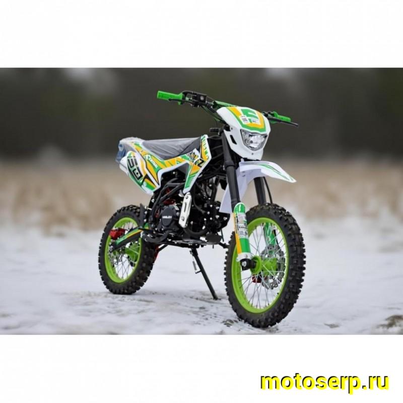 Купить  Питбайк Roliz кросс-125, 125сс, 17/14" механика, электро/кик стартер, (шт) (Roliz купить с доставкой по Москве и России, цена, технические характеристики, комплектация фото  - motoserp.ru