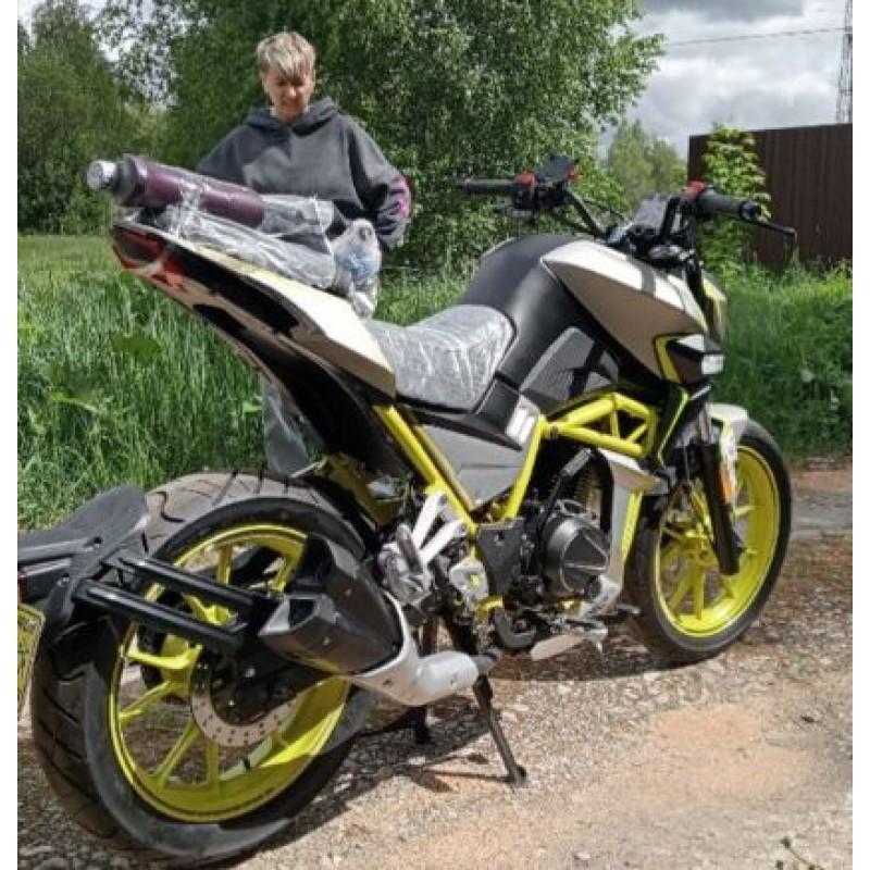 Купить  Мотоцикл MM NITRO-2  250 (Нитро 250) NAKED 4Т, 169FMM, 17/17", диск торм. (реплика KTM Duke) (шт) (фото купить с доставкой по Москве и России, цена, технические характеристики, комплектация фото  - motoserp.ru