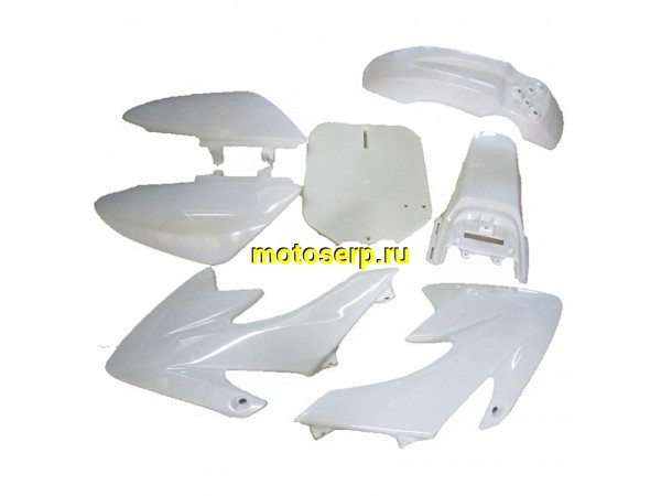 Купить  Пластик комплект питбайк BSE EVO белый (шт) (Велос 6.190.0000  купить с доставкой по Москве и России, цена, технические характеристики, комплектация фото  - motoserp.ru