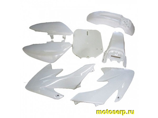 Купить  Комплект пластика питбайк BSE EVO белый (шт) (Велос 6.190.0000  купить с доставкой по Москве и России, цена, технические характеристики, комплектация фото  - motoserp.ru