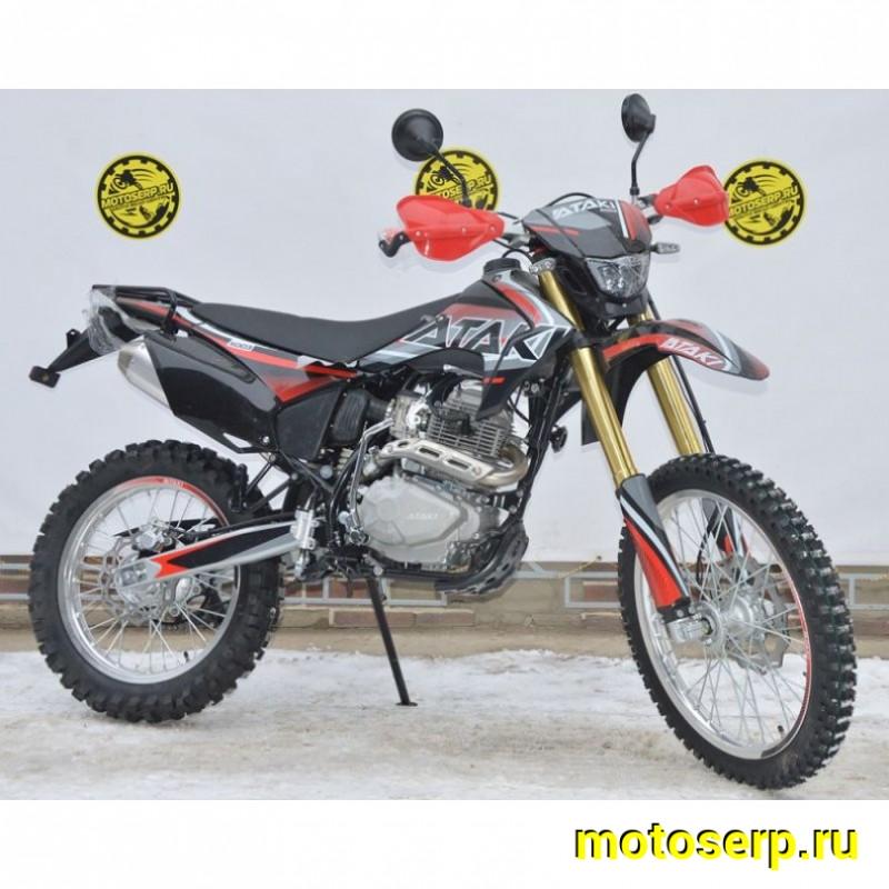 Купить  ====Мотоцикл внедорожный ATAKI S003 300 (4T 175FMM-5) ПТС 21/18 (2024 г.) красный (шт) (SM купить с доставкой по Москве и России, цена, технические характеристики, комплектация фото  - motoserp.ru