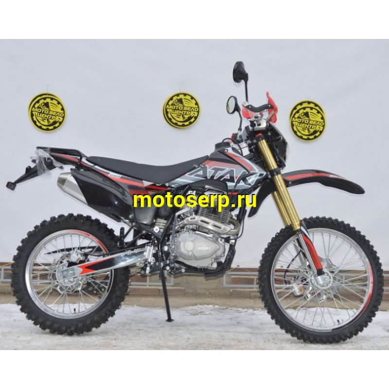 Купить  ====Мотоцикл внедорожный ATAKI S003 300 (4T 175FMM-5) ПТС 21/18 (2024 г.) красный (шт) (SM купить с доставкой по Москве и России, цена, технические характеристики, комплектация фото  - motoserp.ru