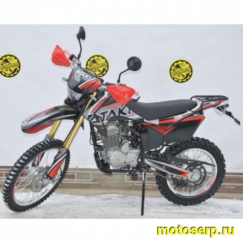 Купить  ====Мотоцикл внедорожный ATAKI S003 300 (4T 175FMM-5) ПТС 21/18 (2024 г.) красный (шт) (SM купить с доставкой по Москве и России, цена, технические характеристики, комплектация фото  - motoserp.ru