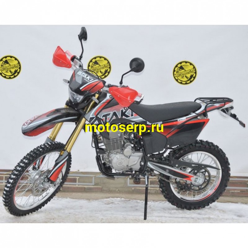 Купить  ====Мотоцикл внедорожный ATAKI S003 300 (4T 175FMM-5) ПТС 21/18 (2024 г.) красный (шт) (SM купить с доставкой по Москве и России, цена, технические характеристики, комплектация фото  - motoserp.ru