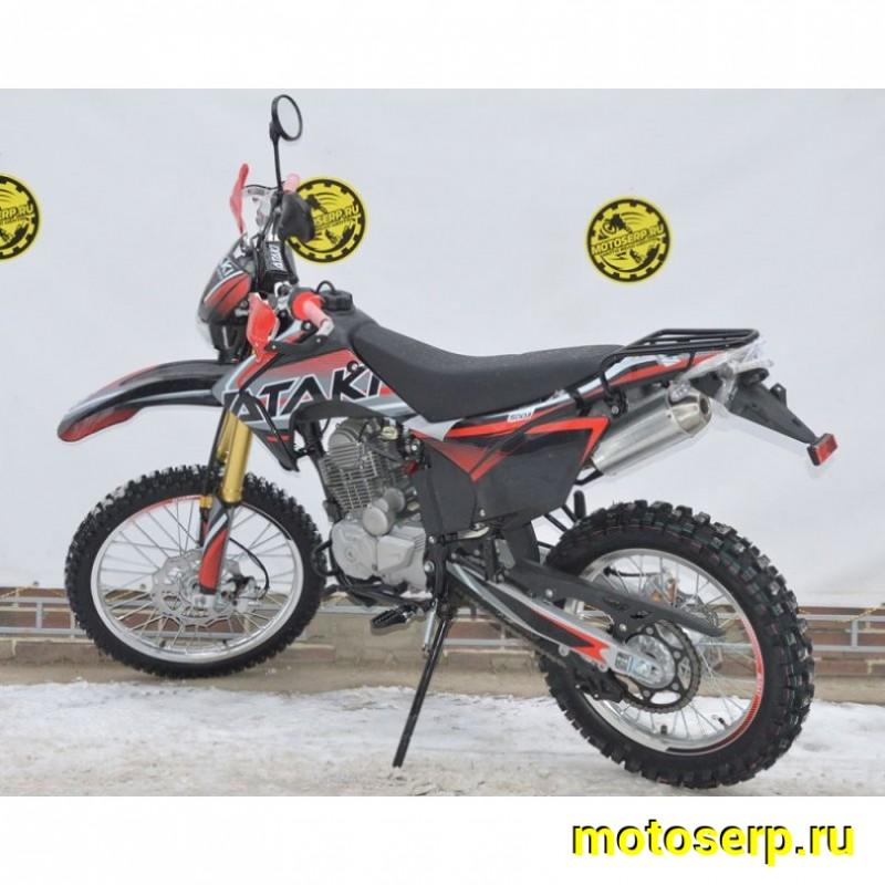 Купить  ====Мотоцикл внедорожный ATAKI S003 300 (4T 175FMM-5) ПТС 21/18 (2024 г.) красный (шт) (SM купить с доставкой по Москве и России, цена, технические характеристики, комплектация фото  - motoserp.ru