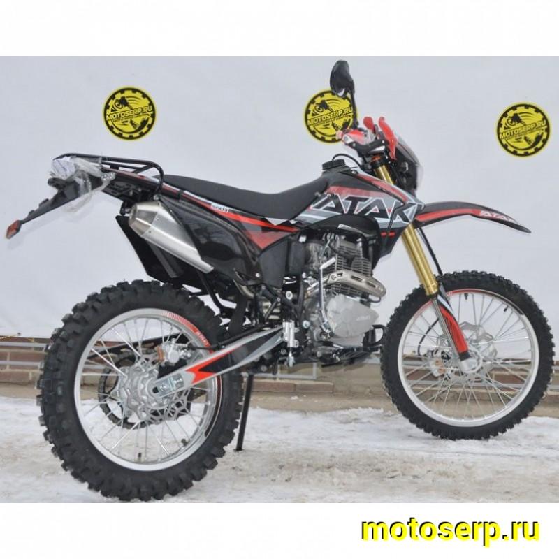 Купить  ====Мотоцикл внедорожный ATAKI S003 300 (4T 175FMM-5) ПТС 21/18 (2024 г.) красный (шт) (SM купить с доставкой по Москве и России, цена, технические характеристики, комплектация фото  - motoserp.ru