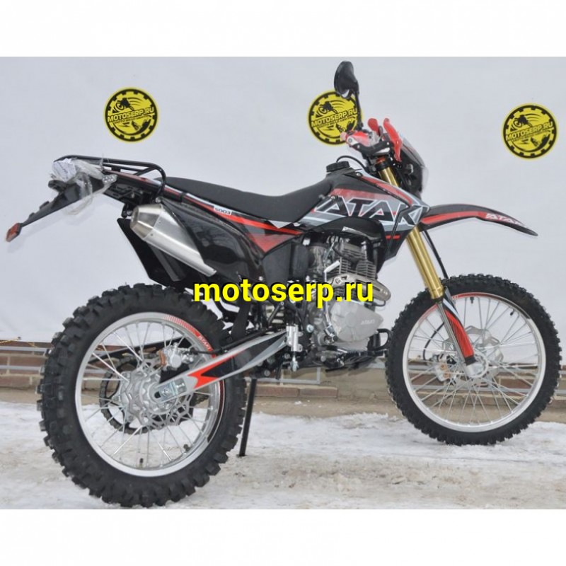Купить  ====Мотоцикл внедорожный ATAKI S003 300 (4T 175FMM-5) ПТС 21/18 (2024 г.) красный (шт) (SM купить с доставкой по Москве и России, цена, технические характеристики, комплектация фото  - motoserp.ru